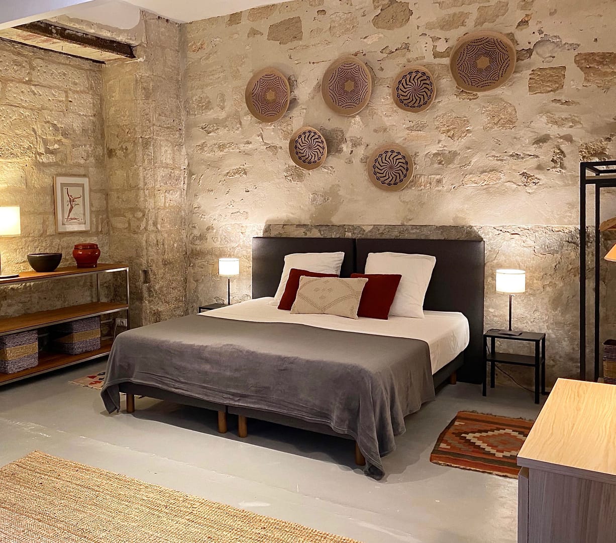 Chambre Vintage Design Interior Decoration Minimalism Terracotta Rustique