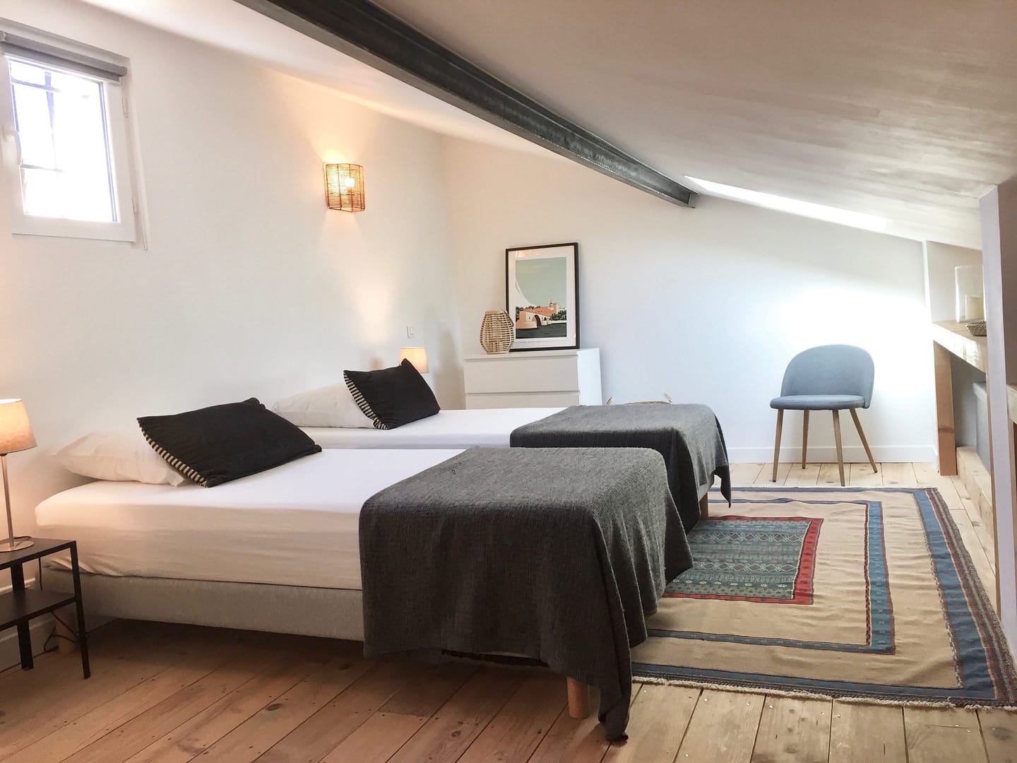 CT Chambre Cabane Cocooning minimalism vintage design decoration interior