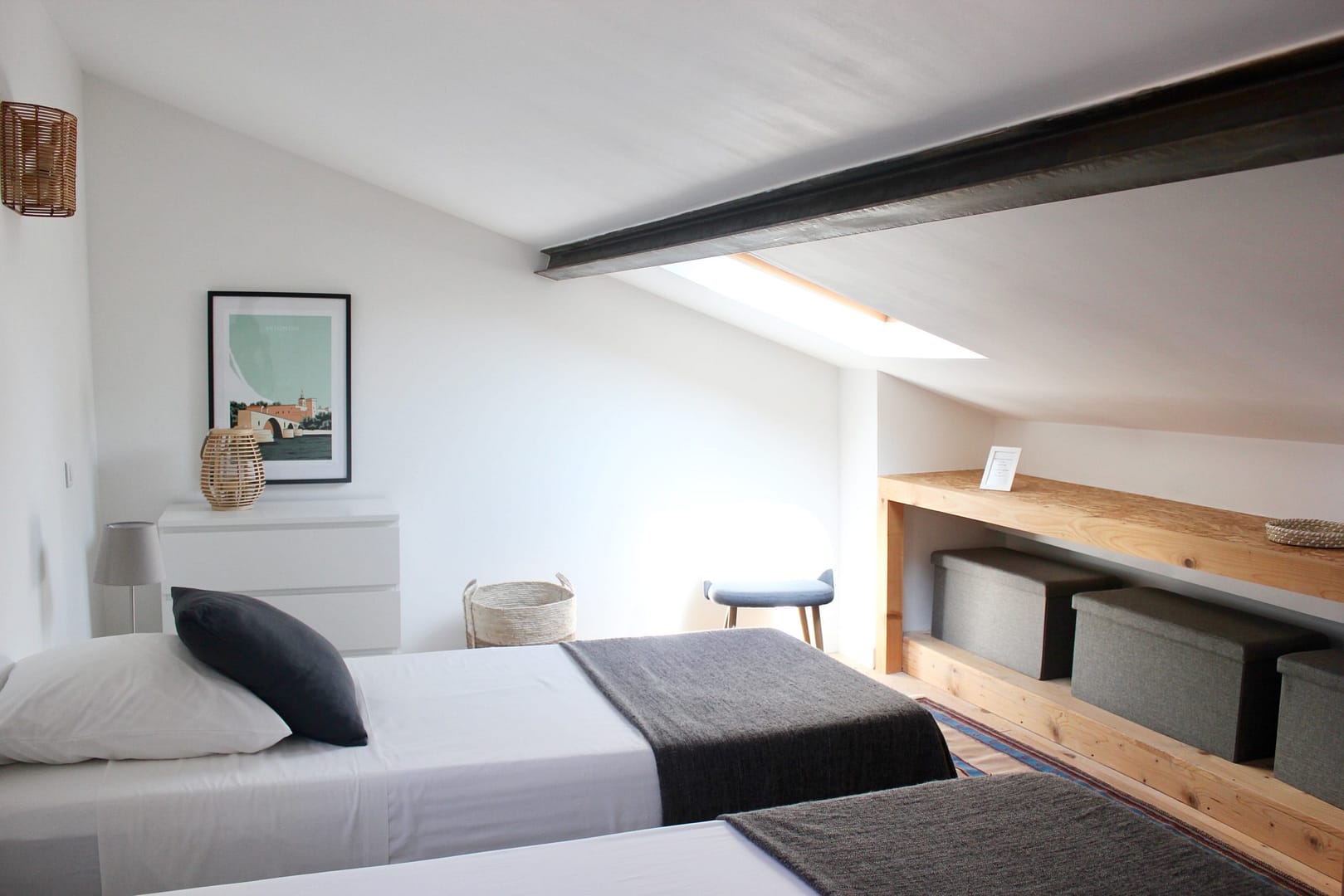 CT Chambre Cabane Cocoon minimalism vintage design decoration interior