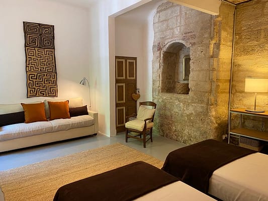 Chambre Vintage Design Interior Decoration Minimalism Terracotta Rustique