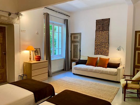 Chambre Vintage Design Interior Decoration Minimalism Terracotta Rustique