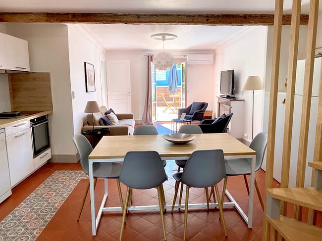 Salle à manger Côté Terrasse avec vu