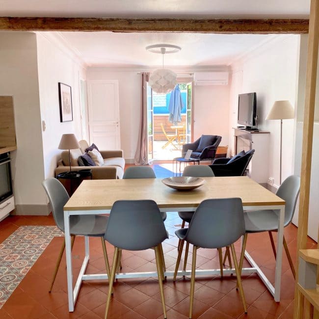 Salle à manger Côté Terrasse avec vu