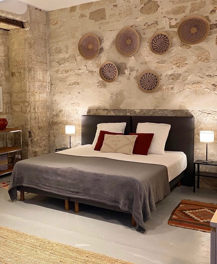 Chambre Vintage Design Interior Decoration Minimalism Terracotta Rustique
