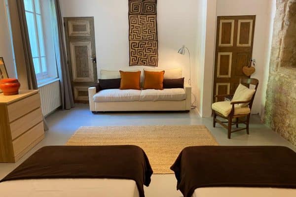 Chambre Vintage Design Interior Decoration Minimalism Terracotta Rustique